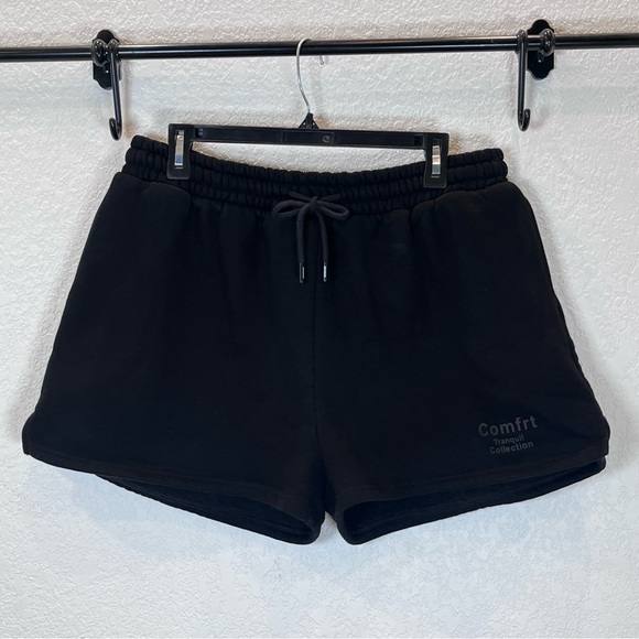 Comfrt Tranquil Sweat Shorts in Obsidian Black size 2XL - Picture 4 of 13